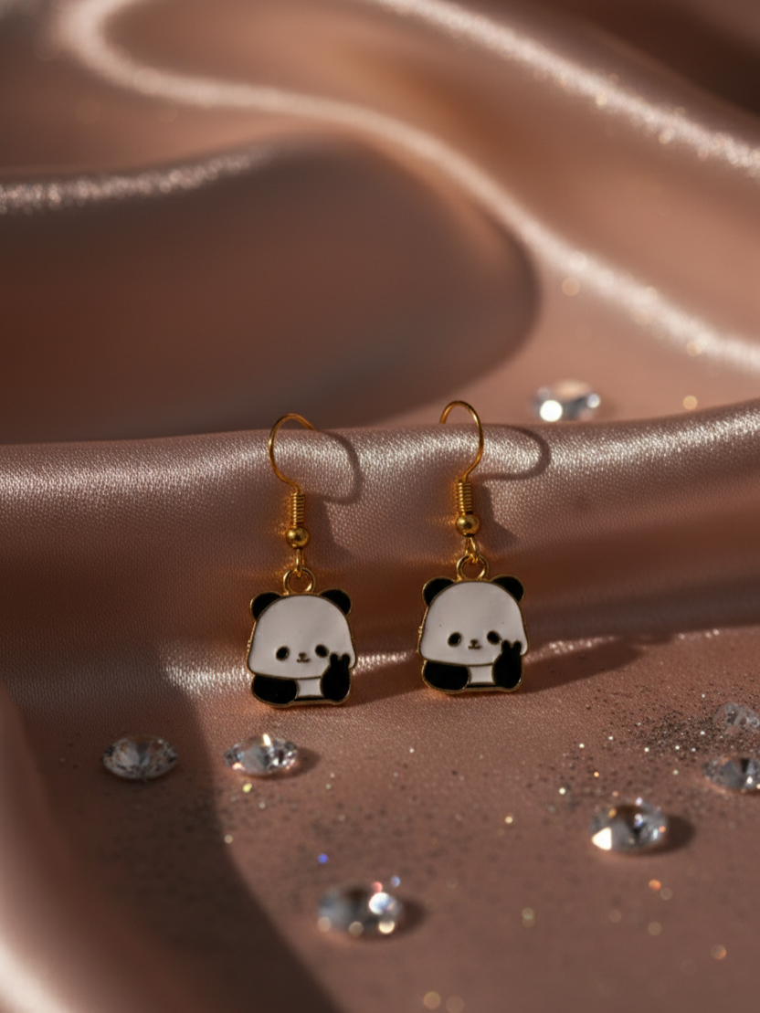 Cute Panda Earrings