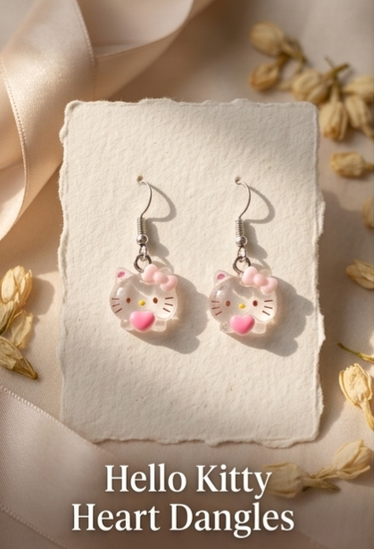 Sanrio Hello Kitty earrings 😻
