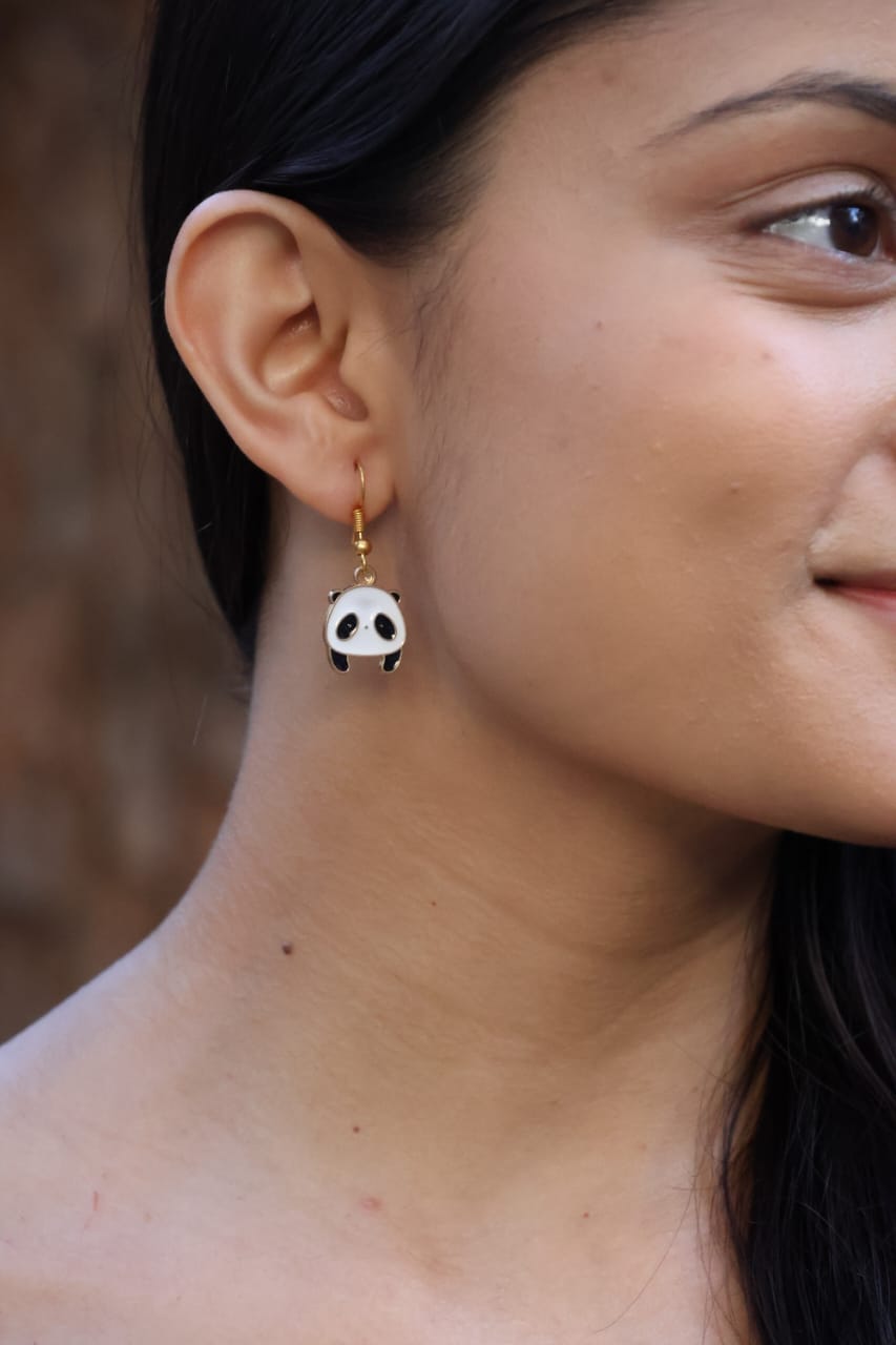 Cute Panda Earrings