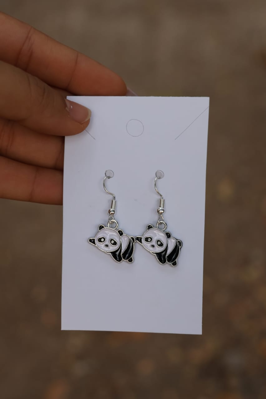 Cute Panda Earrings