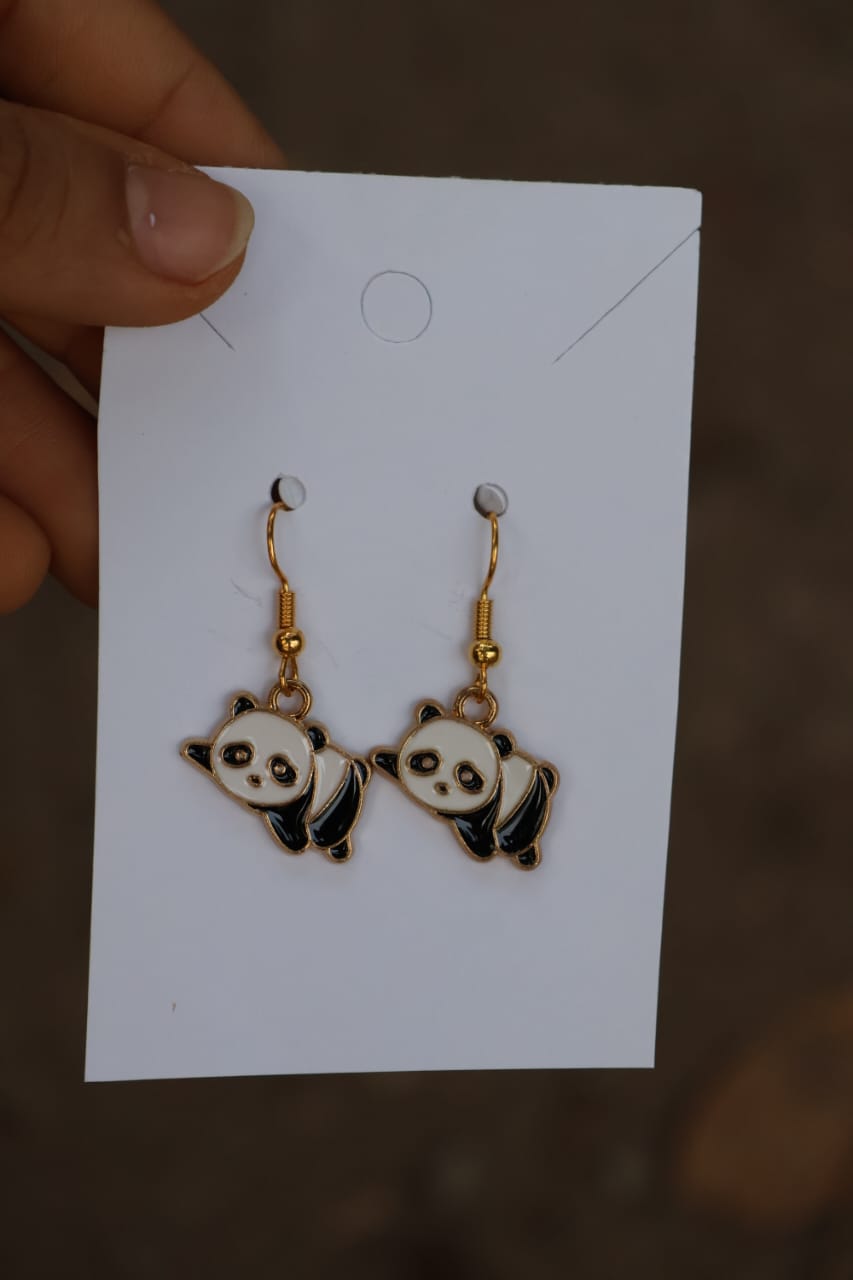 Cute Panda Earrings