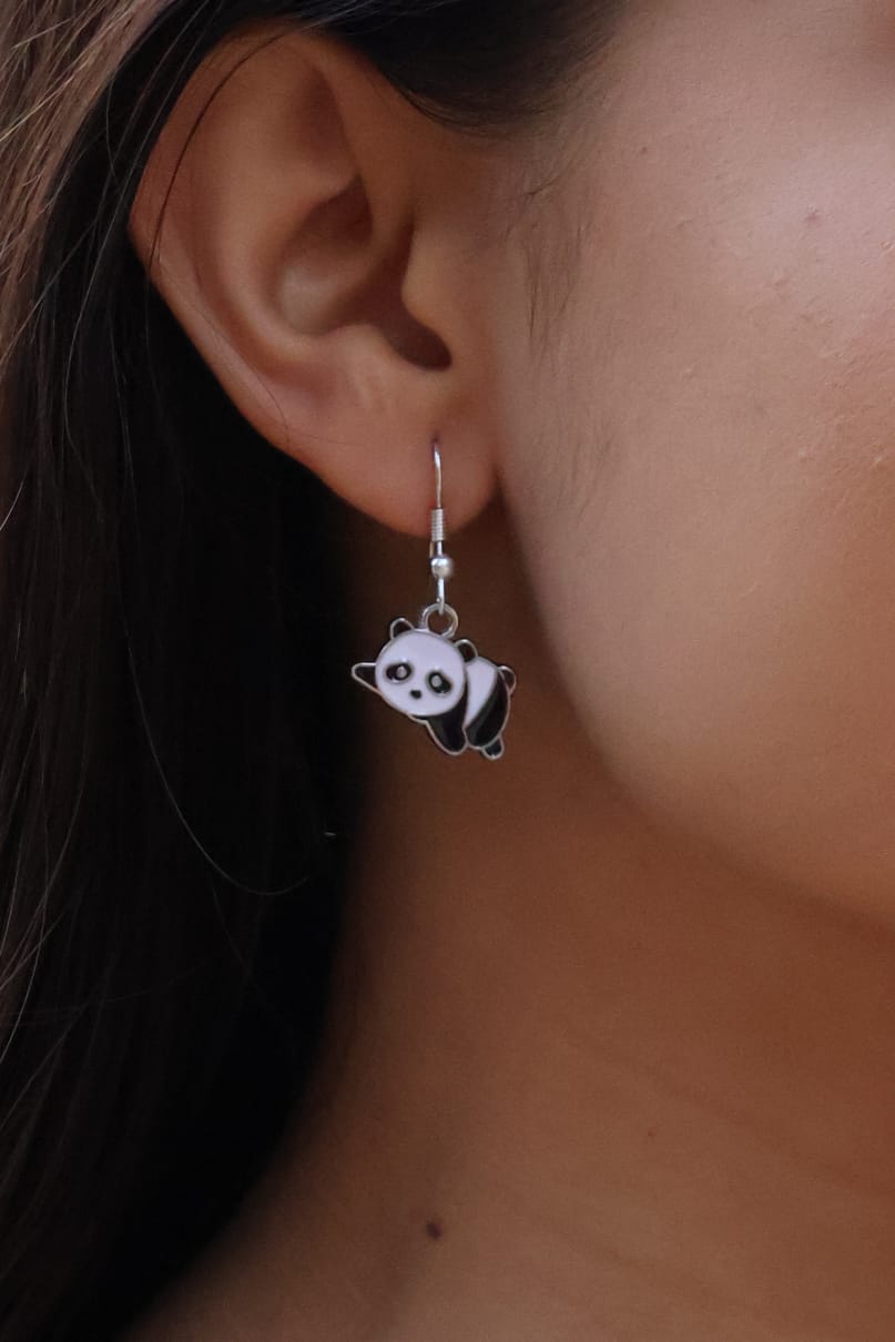 Cute Panda Earrings