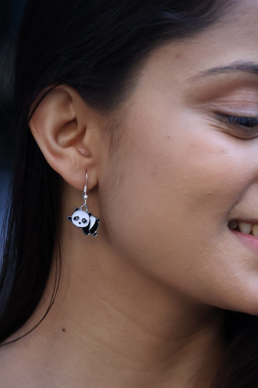 Cute Panda Earrings
