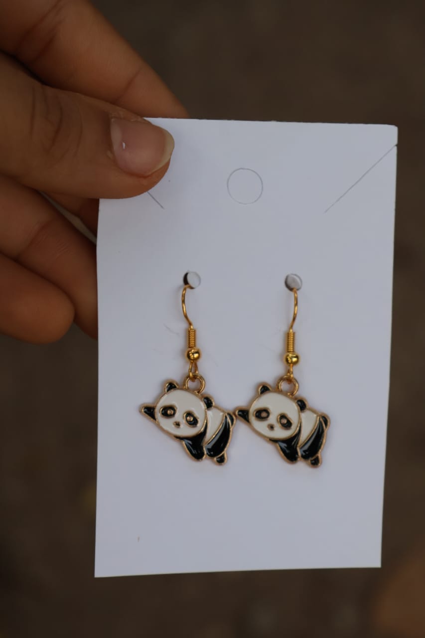 Cute Panda Earrings