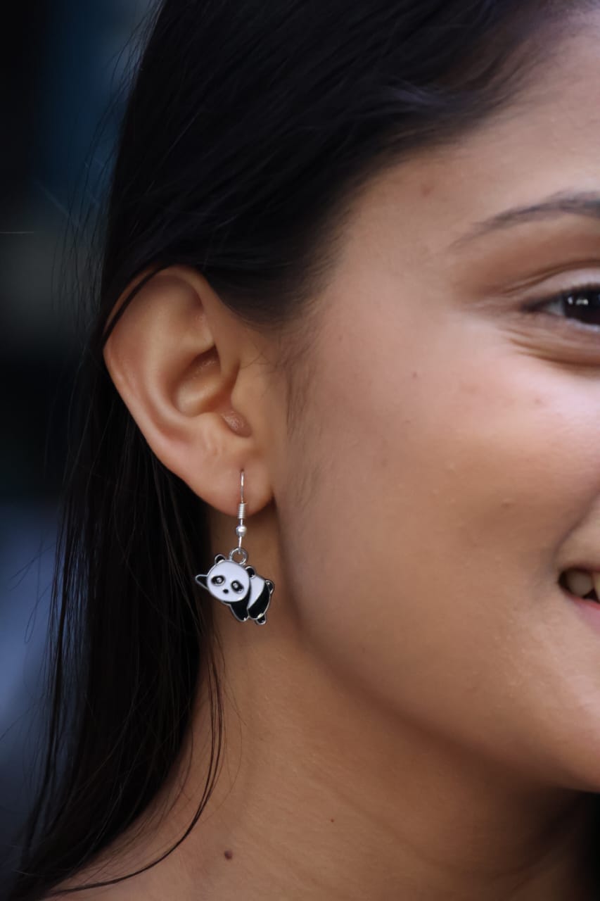 Cute Panda Earrings