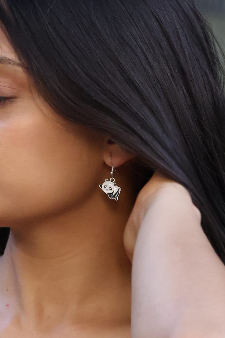 Cute Panda Earrings