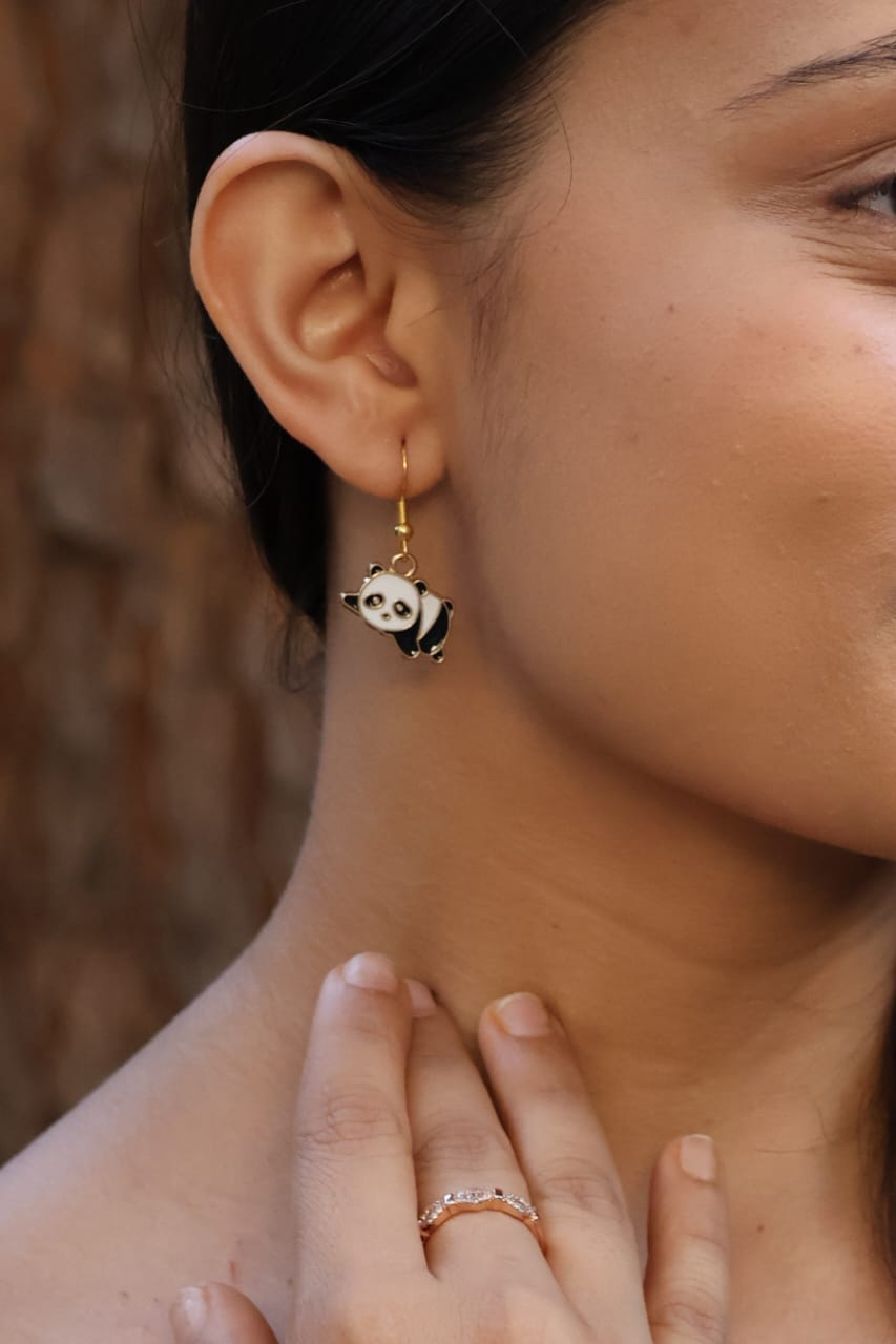 Cute Panda Earrings
