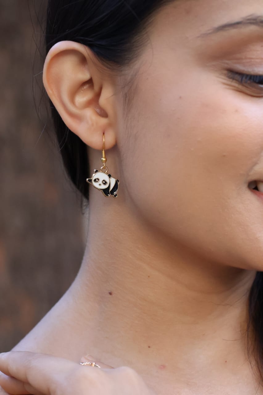 Cute Panda Earrings