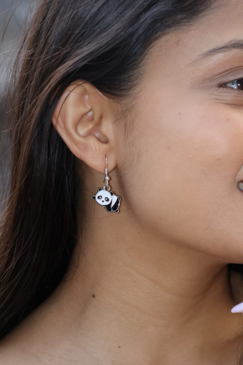 Cute Panda Earrings
