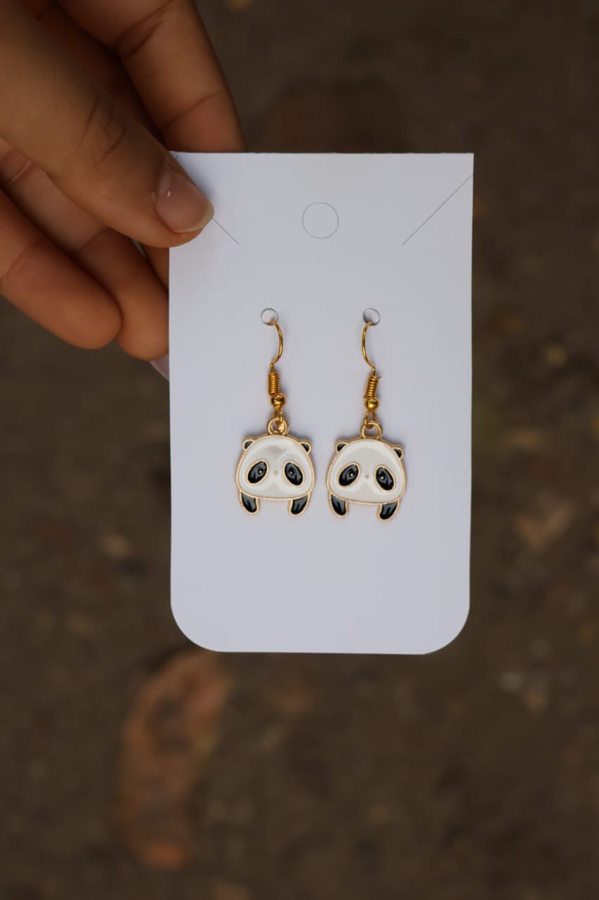 Cute Panda Earrings