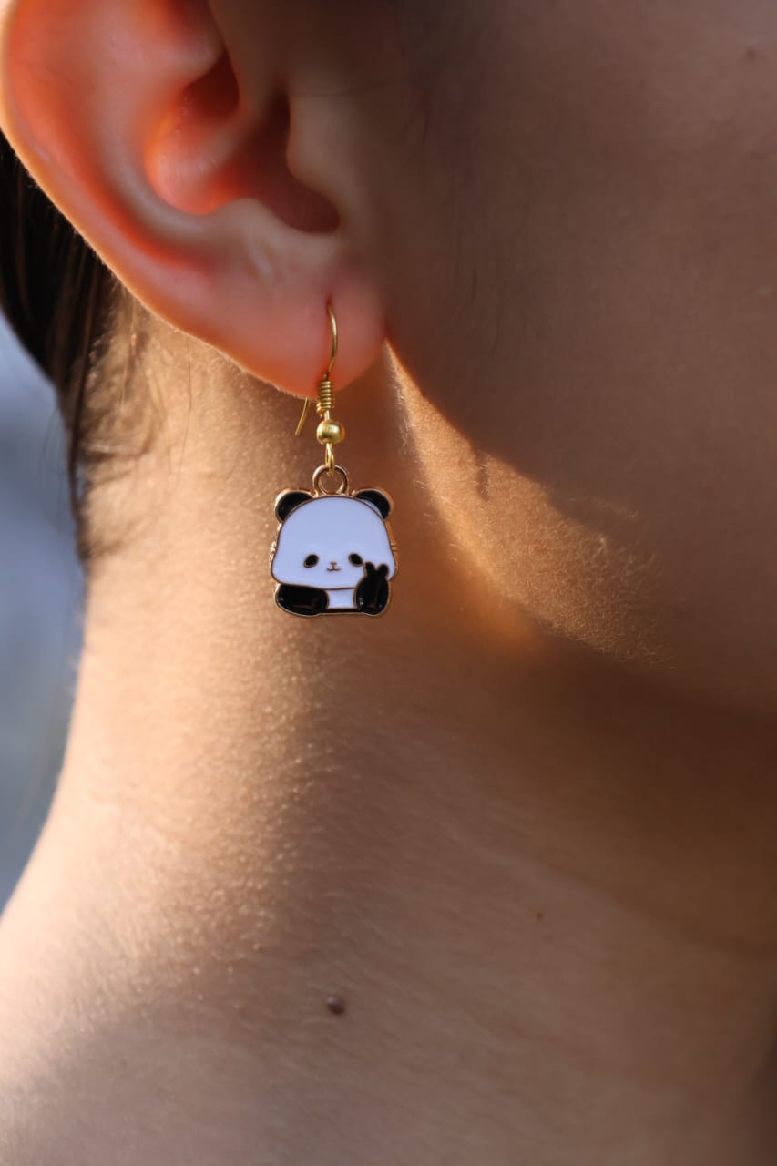 Cute Panda Earrings