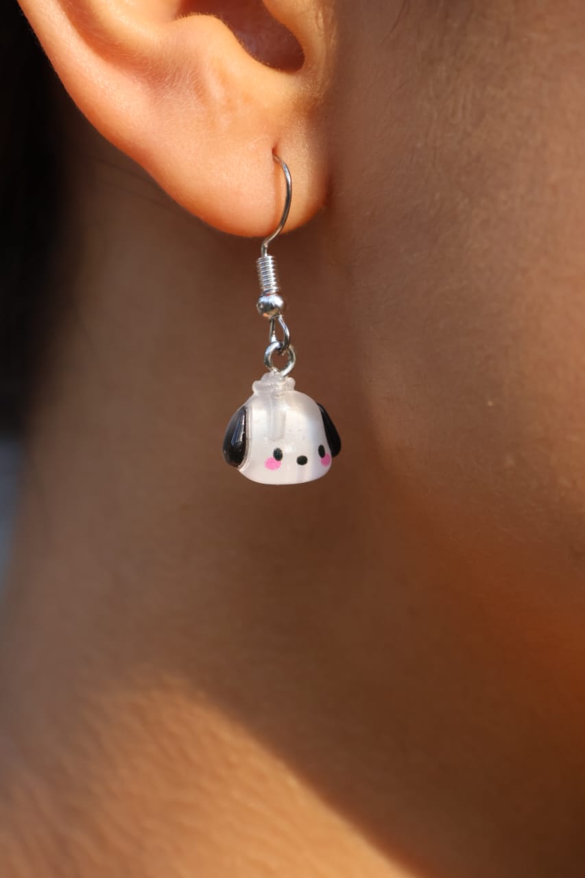 Sanrio Pochacco earrings
