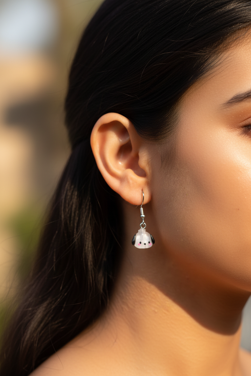Sanrio Pochacco earrings