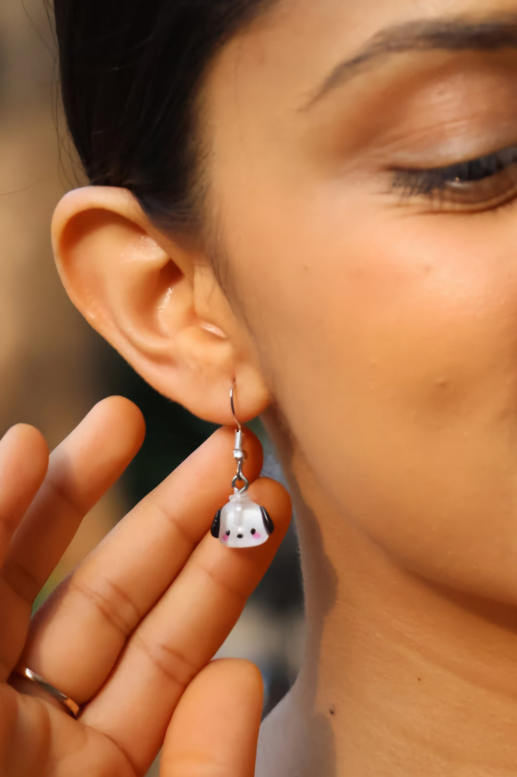 Sanrio Pochacco earrings