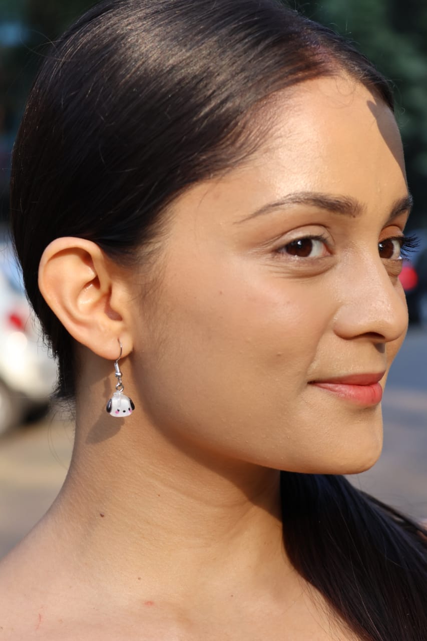 Sanrio Pochacco earrings
