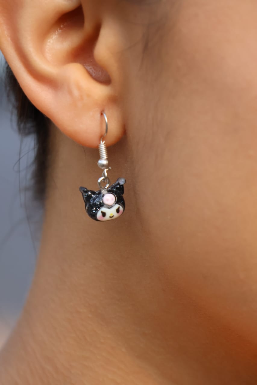 Sanrio Kuromi earrings