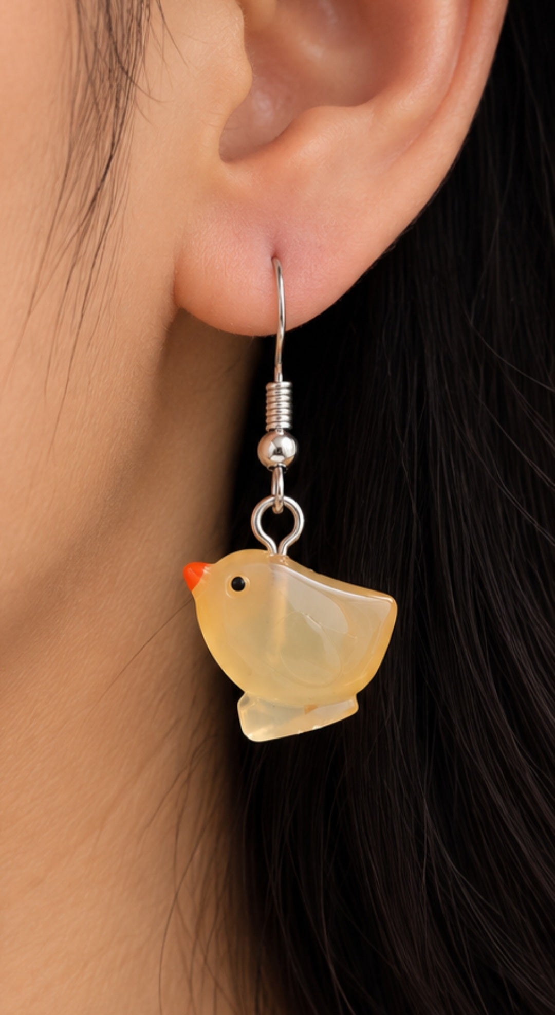 Light Orange Glow Bird 🐦🌟