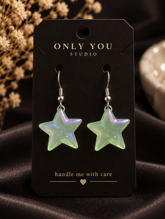 Green Glow Stars ⭐