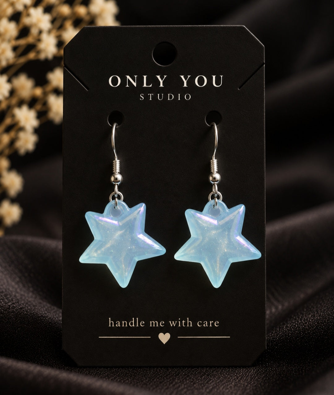 Blue Glow Stars ⭐