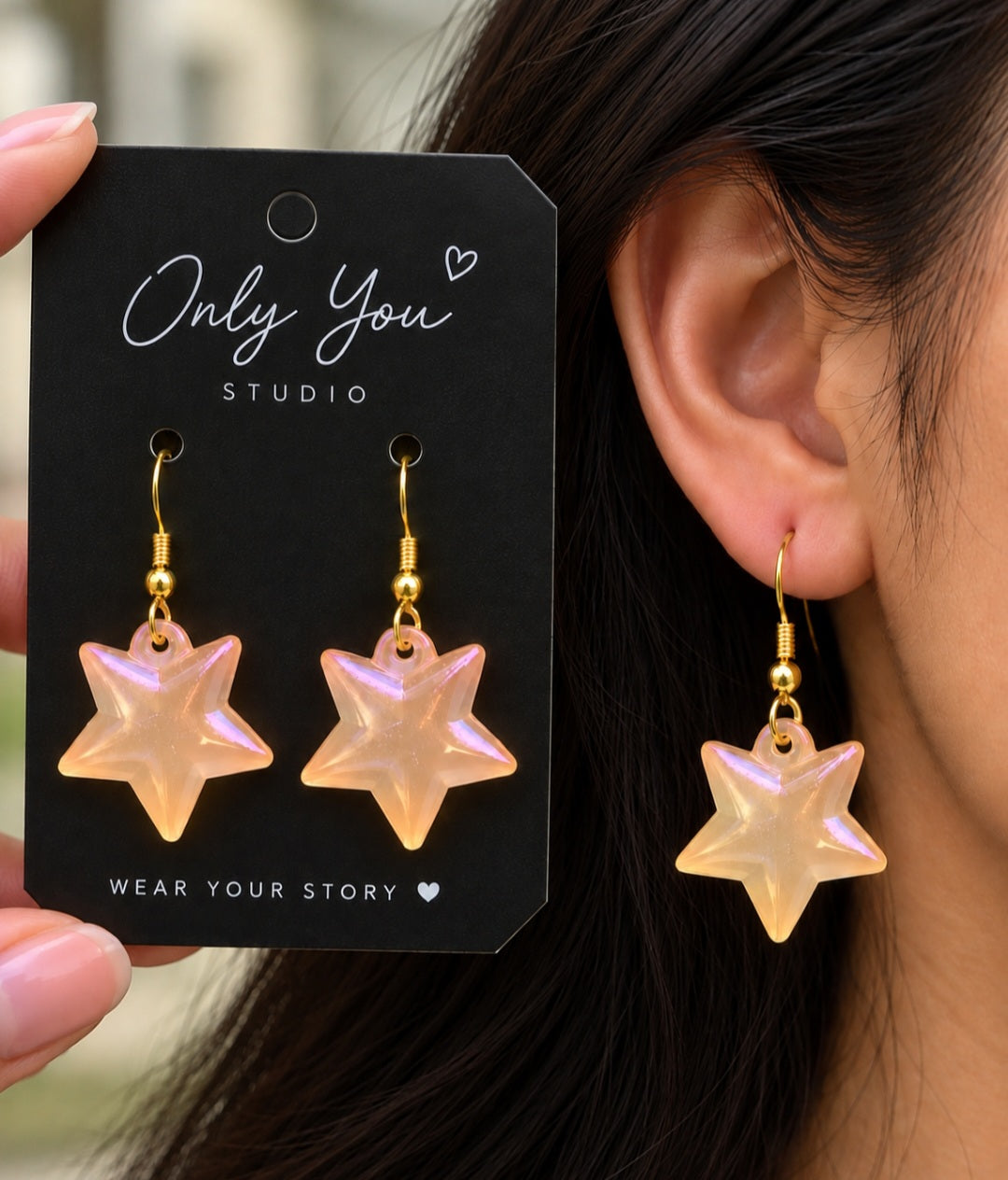 Orange Glow Stars ⭐