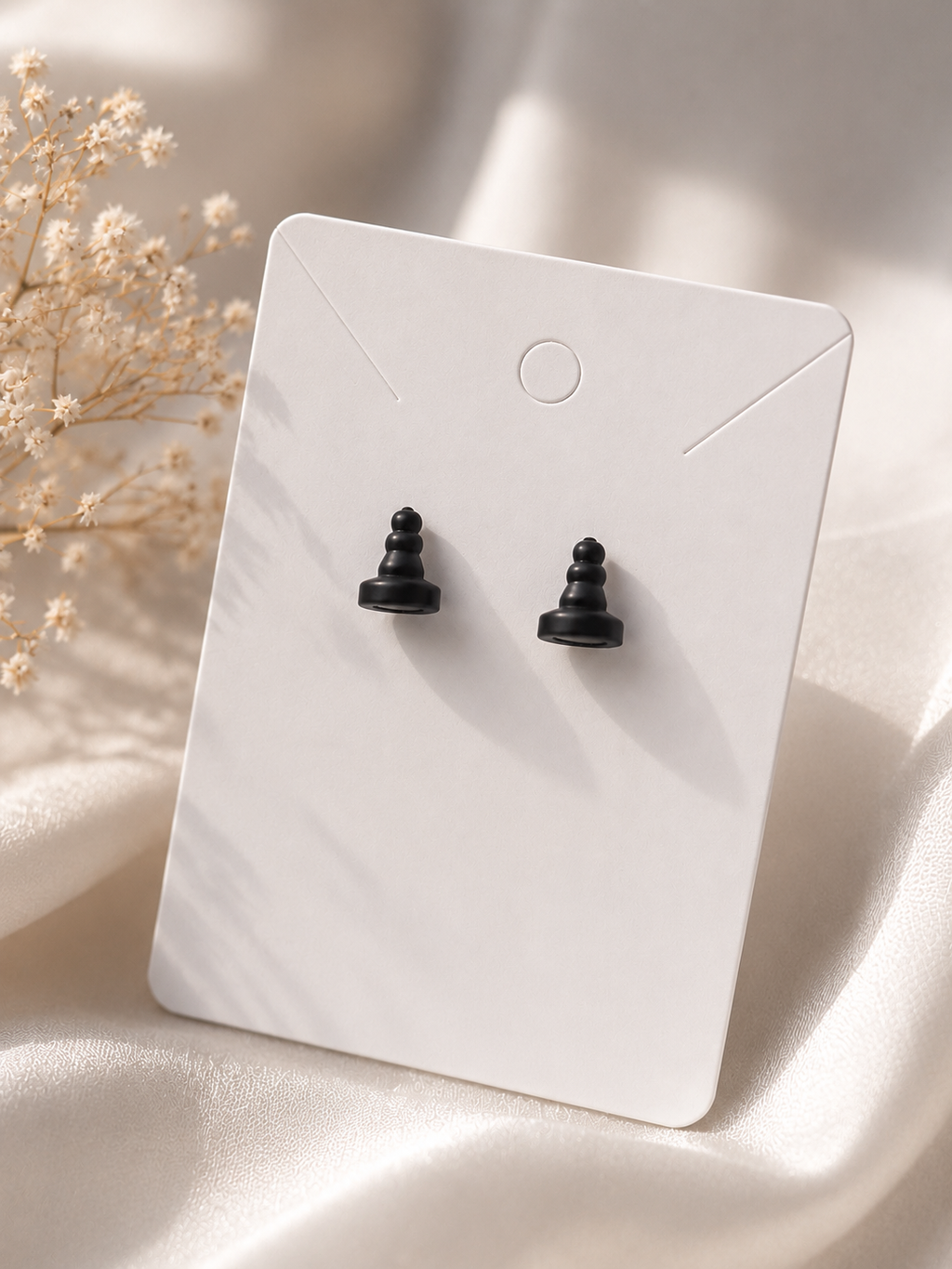 Black Pawn Studs