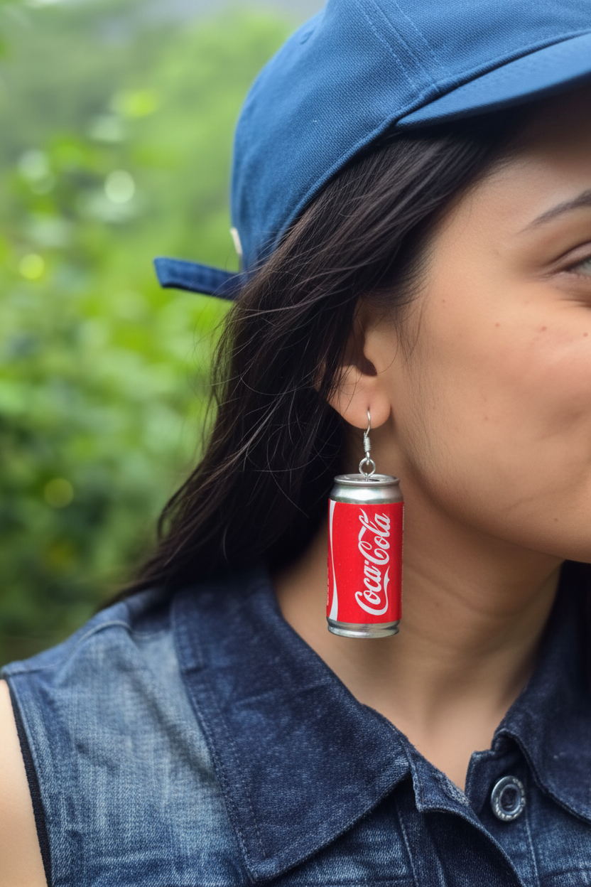 Can Pen Earrings